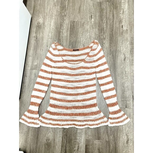 TIMING Knit Bell‎ Sleeves Womens Sweater Size Large - Picture 2 of 7